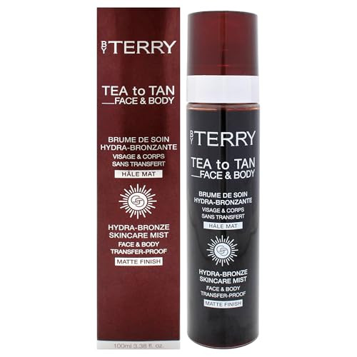 By Terry Tea To Tan Face & Body Matte Finish Skincare Infused Liquid Bronzer Long-Lasting Non-Transferable 100Ml