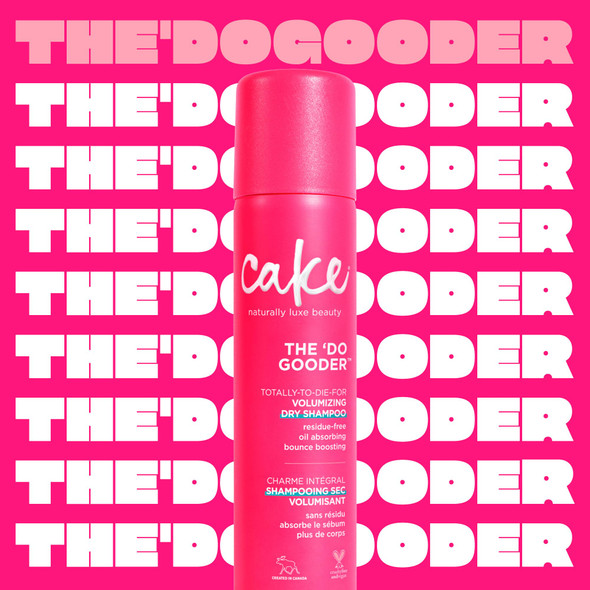 Cake Beauty Style Extending Dry Shampoo The Do Gooder - Refresh Hair And Absorb Oil Between Washes - Residue - With Cornstarch - For All Hair Types 120 G