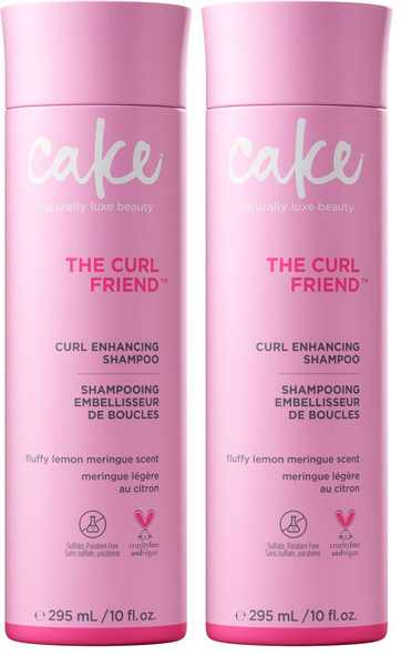 Cake Beauty The Curl Girl Curl Enhancing Shampoo 10 Ounce (Pack Of 2)