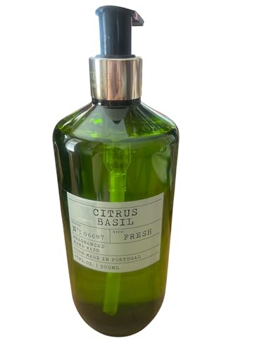 Castelbel Citrus Basil Hand Wash 500Ml Portuguese Made Fresh Fragrance