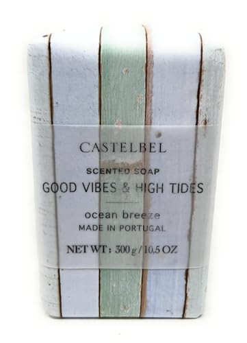 Castelbel Good Vibes & High Tides Ocean Breeze Scented Luxury Soap 10.5 Ounces