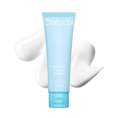 Celladix Hyaluronic Intense Cream 95% Pure Hyaluronic Acid With Niacinamide & Panthenol 100 Hours Of Hydration Barrier Strengthening Care For Smooth Radiant Skin Korean Skincare 2.70 Fl Oz