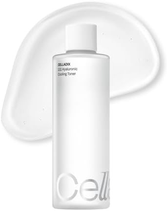Celladix 131 Hyaluronic Cooling Toner Korean Skincare Facial Toner With Panthenol Squalane & Botanical Complex- Instant Soothing Hydrating & Oil Control For Sensitive & Acne-Prone Skin 10.1 Fl Oz
