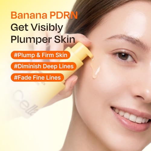 Celladix Banana Pdrn 2X Serum 20000 Ppm High-Purity Vegan Pdrn With Tranexamic Acid Niacinamide & Alpha Arbutin Firming Smoothing & Radiant Glass Skin Glow Korean Skincare 1.01 Fl Oz