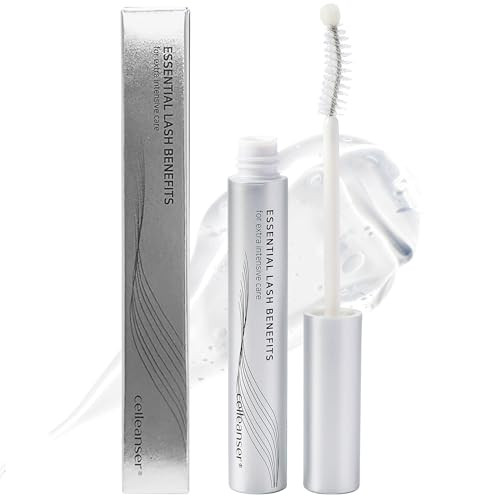 Celleanser Essential Lash Benefits-Eyelash Growth Serum Advanced Formula To Enhance Longer Fuller And Thicker Lashes 0.24 Fl. Oz
