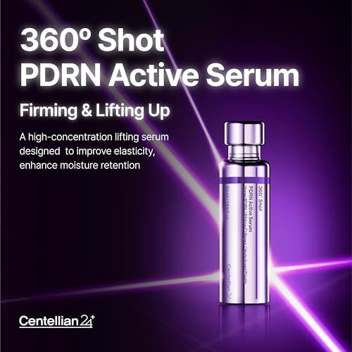 Centellian 24 360 Shot Pdrn Active Serum (Pdrn 1.69Fl Oz) - Intense Hydration & Skin Firming Serum For A Youthful Appearance Korean Skin Care. Ribbon Collagen & Hyaluronic Acid