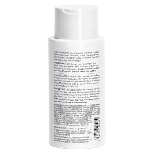 Color Wow Curl Wow Hooked 100% Clean Shampoo With Root-Locking Technology Rich-Lathering Sulfate- Formula Leaves No Residues + Helps Anchor Hair To Stop Shedding