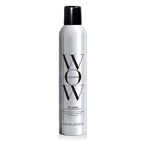 Color Wow Cult Favorite Firm + Flexible Hairspray Lightweight Spray With All Day Hold Humidity Resistance Heat + Uv Protection Non Stiff Non Sticky Brushable Non Yellowing