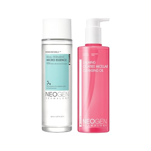 Dermalogy By Neogenlab Daily Skincare Duo_Micro Essence & Calming Cica Cleansing Oil