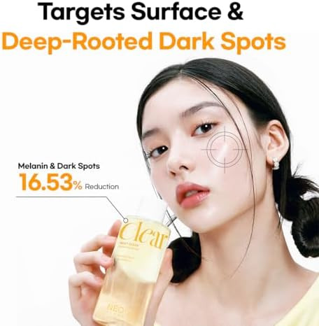 Dermalogy By Neogenlab Neogen Next Clear Essence Toner 210Ml 7.1 Fl Oz Dark Spot Targeting Toner With Vitamin C Niacinamide & Vitamin P (Rutin) Even Skin Tone + Firming Sensitive Skin Tested K-Beauty