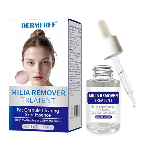 Dermfree Milia Remover Treatment Milia Spot Treatment With Salicylic Acid Milia Acne Serum Clearing Skin Essence(30Ml)