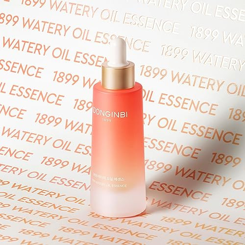 Donginbi Red Ginseng 1899 Watery Oil Essence - Glowing Face Oil Skin Barrier Repair & Firming Moisturizer Korean Red Ginseng Essence Skin Care Gifts For Women 1.01 Floz
