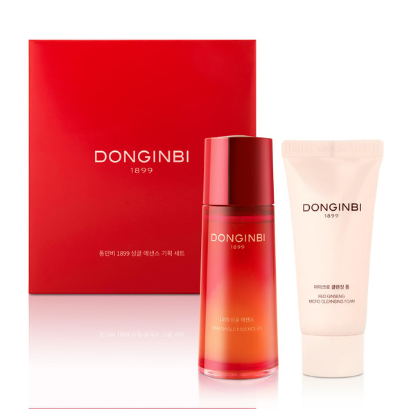 Donginbi 1899 Single Essence Special Set - Years Gifts For Women Korean Red Ginseng Face Essence For Radiance And Repair Korean Skin Care