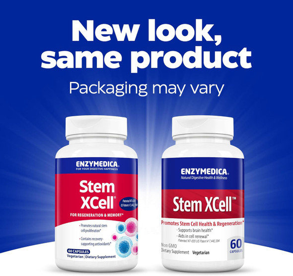 Enzymedica Stem Xcell 60 Capsules