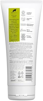 Dr. Organic Organic Doctor Tea Tree Face Wash 6.8 Fluid Ounce