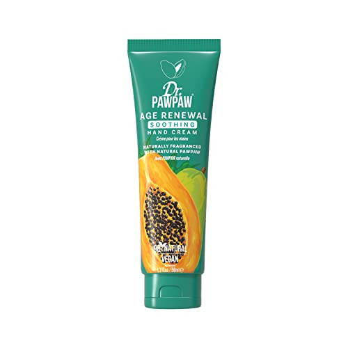 Dr. Pawpaw Original Balm Dr.Pawpaw Age Renewal Soothing - Naturally Fragranced Hand Cream For Hands Nails & Cuticles Multitasking Softening Nourishing Vegan And Cruelty (50 Ml)