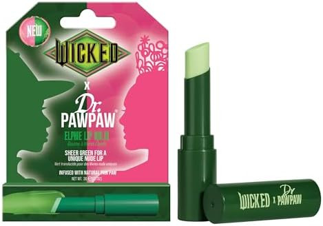 Dr. Pawpaw Wicked Lip Balm - Elphie - Natural Balm With Aloe Vera - Gluten Lip Moisturizer To Nourish Soften And Hydrate 0.1 Oz