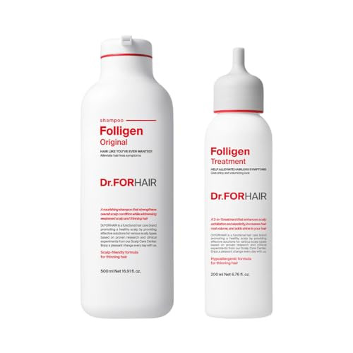 Dr.Forhair Folligen Shampoo & Folligen Treatment For Looking Fuller And Scalp Treatment