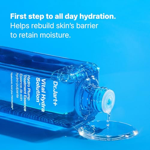 Dr.Jart+ Vital Hydra Solution Hydro Plump Treatment Korean Essence With Hyaluronic Acid For Glass Skin Korean Skin Care 5.07 Fl Oz