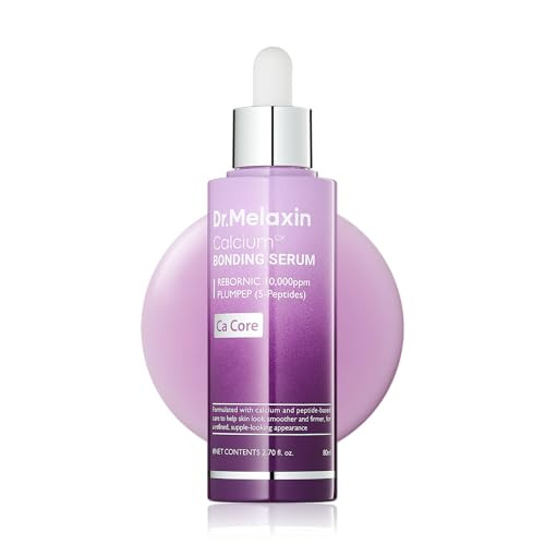 Dr.Melaxin Calcium Bonding Serum With Rebornic 10000Ppm Firming & Volumizing Serum For Sagging Skin Calcium Complex & Collagen For Elasticity & Skin Density 1.69 Fl.Oz