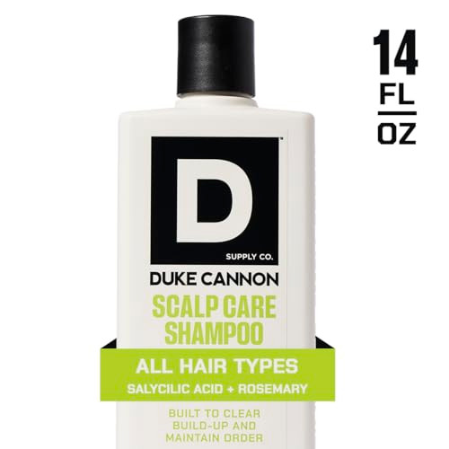 Duke Cannon Superior Grade Scalp Care Shampoo & Conditioner Bundle 2-Pack 14 Oz Each Deep Cleansing Scalp Soothing Sulfate- Moisturizing Hair Care For Men