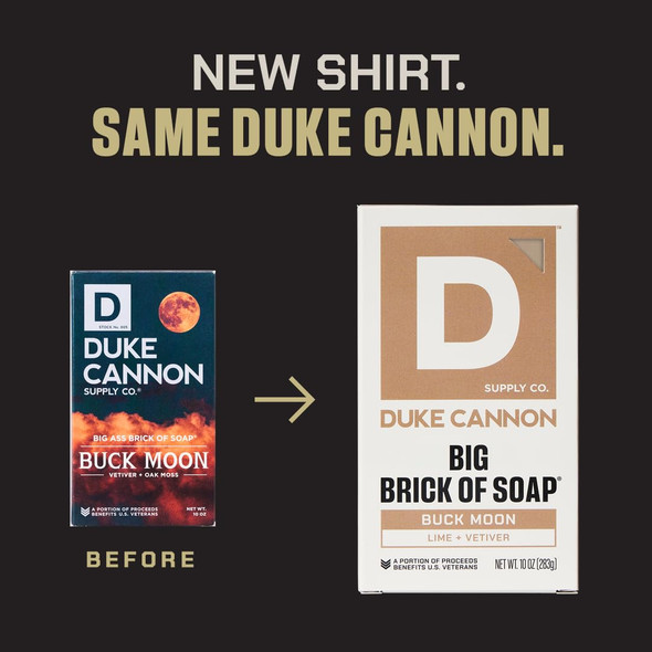 Duke Cannon Big Brick Of Soap For Men 3 Pack Variety 10 Oz Each Triple Milled Bar Soaps Long-Lasting Natural Oils Mens Bar Soap Set