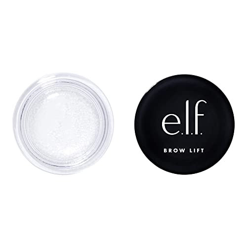 E.L.F. Brow Lift Clear Eyebrow Shaping Wax For Holding Brows In Place Creates A Fluffy Feathered Look Vegan & Cruelty- Clear