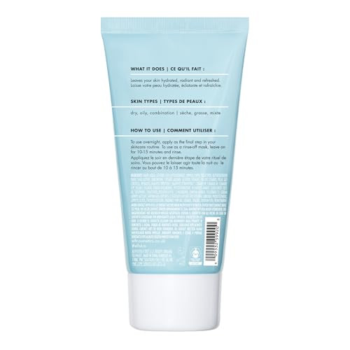 E.L.F. Skin Holy Hydration Sleeping Mask Moisturizing & Plumping Dual-Use Sleep Or Rinse-Off Face Mask Soothes Skin With A Creamy Formula
