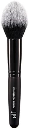 E.L.F. Pointed Powder Brush Makeup Tool With Tapered End For Flawless Contouring & Highlighting Vegan & Cruelty-