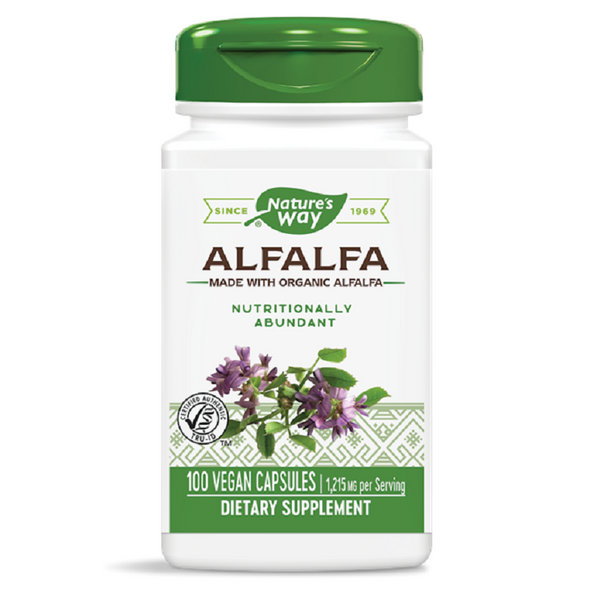 Natures Way  Alfalfa Leaves COG  100 Capsules