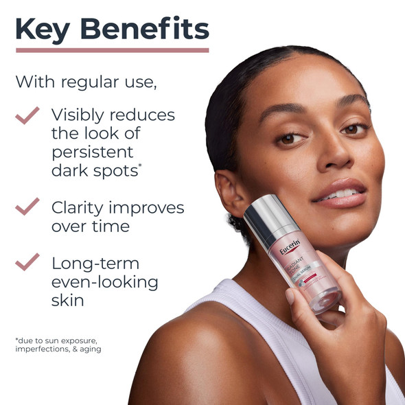 Eucerin Radiant Tone Dual Serum Dark Spot Corrector Dark Spot Serum With Thiamidol And Hyaluronic Acid 1 Fl Oz Bottle