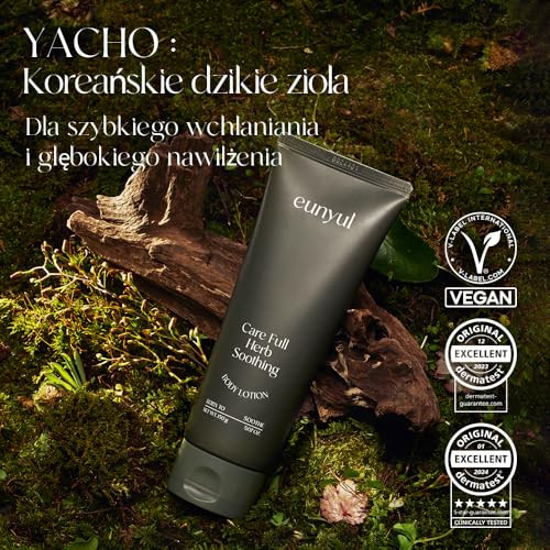 Eunyul Carefull Yacho Herb Soothing Body Lotion 5.07 Oz. / 150G Vegan Body Lotion Dermatological Tested