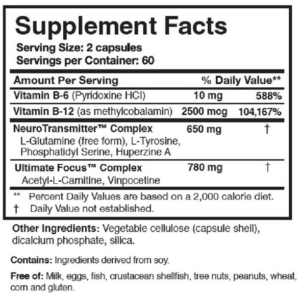 Researched Nutritional CogniCare 120 Capsules