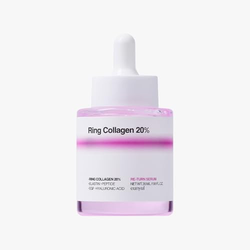 Eunyul Ring Collagen 20% Face Serum (1.18 Fl.Oz / 35Ml) Korean Collagen Serum With 200000Ppm Collagen Peptides & Niacinamide Hydrating & Firming Skin Care