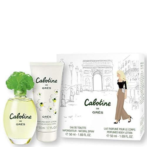 Gres Cabotine By Parfums Gres For Women - 2 Pc Set 1.7Oz Edt Spray 1.7Oz Body Lotion
