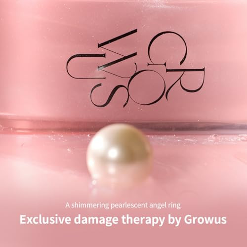 Growus 3-Step Repair Trio Damage Therapy Shampoo + Protein-Infused Cream Treatment + Spray-Type No-Wash Leave-In With Collagen & Heat Protection Koreanhair Routiine For Dry Frizzy Hair
