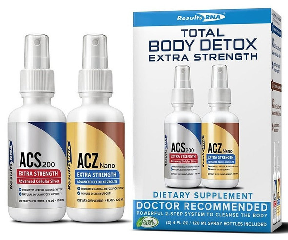 Results RNA  Total Body Detox Extra Strength  4 oz System