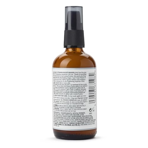 Hawkins & Brimble - Mens Face Moisturiser 100Ml - Daily Energising Face Moisturiser For Dry Skin Hydrating & Sensitive Skin With Natural Ingredients - No Parabens/Animal Testing