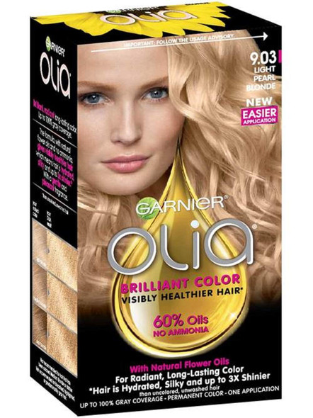 Garnier Olia Ammonia Free Hair Color [9.03] Light Pearl Blonde 1 Ea