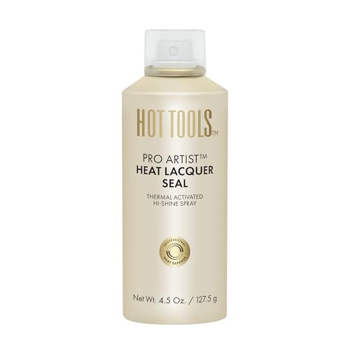 Hot Tools Heat Protectant Hi-Shine Spray Instantly Makes Hair Shinier Minimizes Frizz & Gives Hair A Lacquered Finish Protects Hair From Heat Damage Without Use Of Silicones