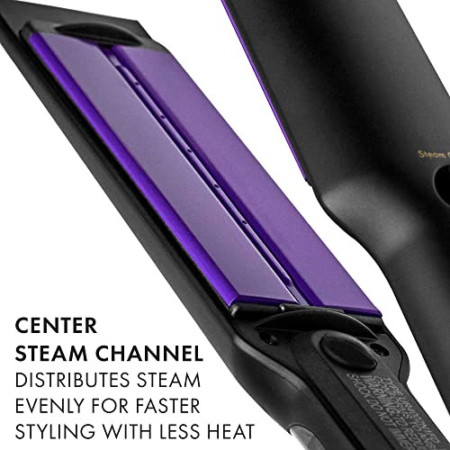 Hot Tools Pro Signature Steamstyler Healthy-Looking Hair With Every Use (1-1/2 In) Black