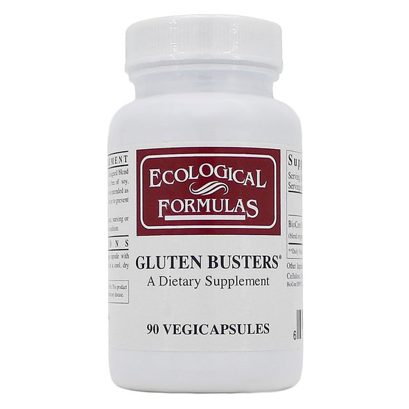 Ecological Formulas  Gluten Buster  90 Vegi Capsules