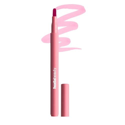 Huda Lip Contour Stain Lip Tint- Baby Pink (Soft Pink) .03 Fl Oz