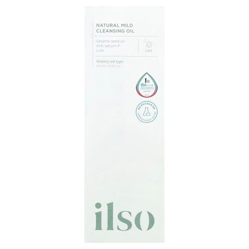 Ilso Natural Mild Cleansing Oil/Daily Makeup Blackheads Removal 200Ml
