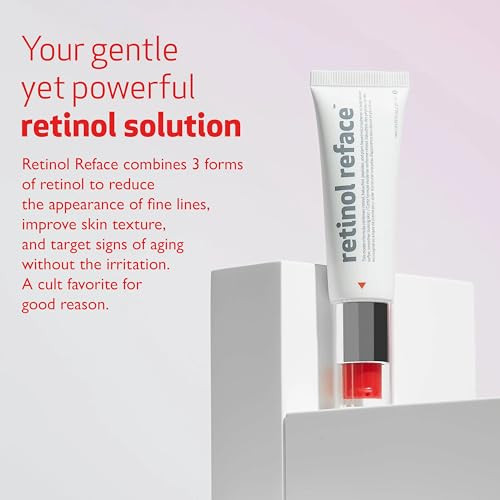 Indeed Labs Retinol Reface 3-In-1 Face Cream With Retinol Microspheres Bakuchiol And Peptides Radiance Serum For Wrinkles Dark Spots & Texture (1 Fl Oz)