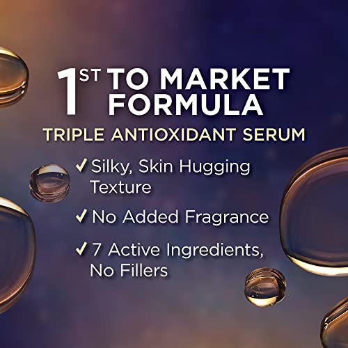 It Cosmetics Confidence In Your Beauty Sleep Triple Antioxidant Brightening Serum 24Hr Hydration Anti-Aging 12% Vitamin C Serum - Fragrance All Skin Types 1.0 Fl. Oz