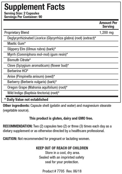 Biotics Research Bio-HPF 180 Capsules