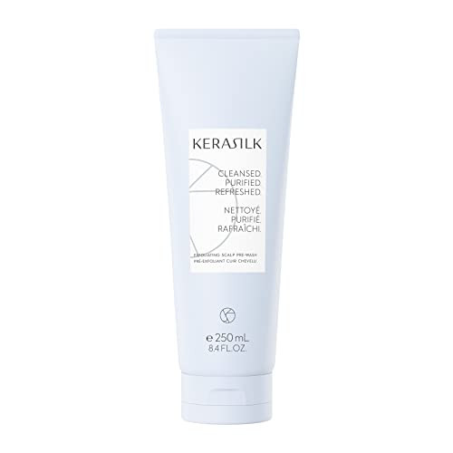 Kerasilk Exfoliating Scalp Pre-Wash Gentle & Deep Cleansing Removes Excessive Sebum & Dead Skin Cells Leaves Scalp Feeling Cleansed & Soothed For All Scalp Types 250Ml