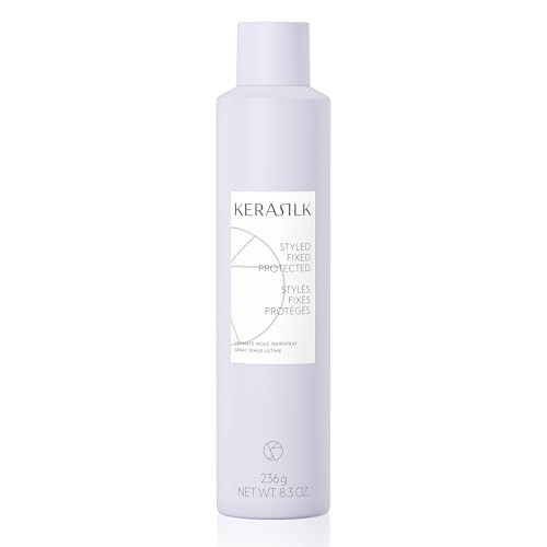 Kerasilk Ultimate Hold Hairspray For Ultra-Strong Hold & Shine Vegan And Sulfate- 300 Ml