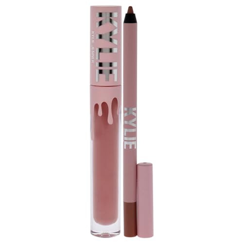 Kylie Velvet Lip Kit - 700 Bare By Kylie Cosmetics For Women - 2 Pc 0.10 Oz Velvet Liquid Lipstick 0.03 Oz Lip Liner